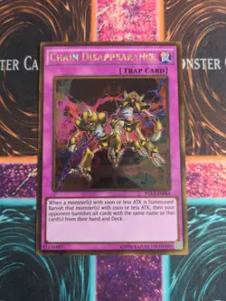 Yu-Gi-Oh! Chain Disappearance PGL2-EN064 Unlimited Gold Rare NM a1/ - Image 1
