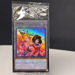 Token: Tea & Dark Magician Girl TKN5-EN022 Alliance Insight Unlimited SEALED - Image 1