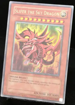 Yu-Gi-Oh! Slifer The Sky Dragon GBI-001 Ultra Rare [LP] Promo Divine | EN 2000 - Image 3