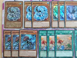 Yu-Gi-Oh! Wasserdrache H2O Hydrogeddon Oxygeddon Duoterion Deck Sammlung Holos - Image 2