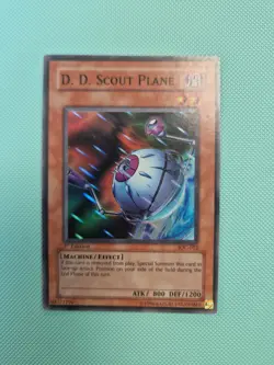 Yugioh TCG - IOC-012 D.D. Scout Plane - Super Rare 1st Edition - NM - Image 1