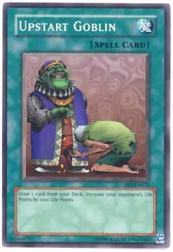 1x (NM) Upstart Goblin - SRL-033 - Common - Unlimited Edition YuGiOh - Image 1