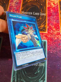 Yu-Gi-Oh! Speed Duel - Royal Flush SBLS-ENS04 Super Rare 1st Edition Near Mint - Image 2