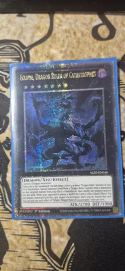 Yu-Gi-Oh! Alin-En048 Eclipse, Dragon Ruler of Catastrophes QCR - Image 1