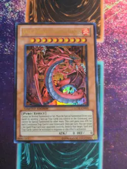 Yu-Gi-Oh! Uria, Lord of Searing Flames LC02-EN001 Limited Ultra Rare NM b2/ - Image 1