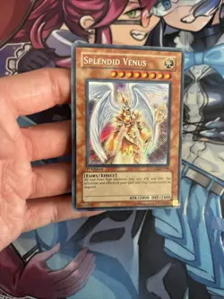 Splendid Venus TDGS-EN094 Secret Rare 1st Edition Yugioh 5053 LP (LT) - Image 2