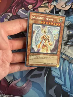 Splendid Venus TDGS-EN094 Secret Rare 1st Edition Yugioh 5053 LP (LT) - Image 4