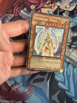Splendid Venus TDGS-EN094 Secret Rare 1st Edition Yugioh 5053 LP (LT) - Image 5