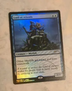 1x Judge Foil LORD OF ATLANTIS NM Promo - Merfolk Magic MTG x1 - Image 1