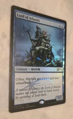 1x Judge Foil LORD OF ATLANTIS NM Promo - Merfolk Magic MTG x1 - Image 3