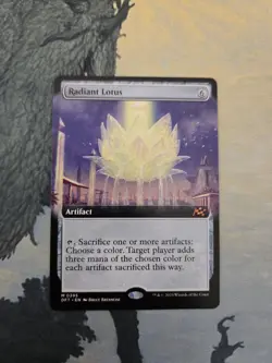 MTG DFT Radiant Lotus Extended Art NM - Image 1