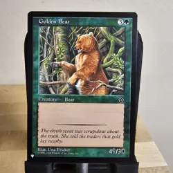 MTG Magic the Gathering Golden Bear (P02-127/2869) The List NM - Image 1
