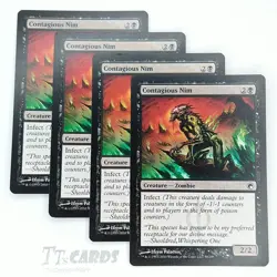 Contagious Nim x4 Playset 4x MTG Magic the Gathering Scars of Mirrodin SOM - Image 1