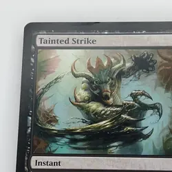 Tainted Strike 80/249 - MTG Magic the Gathering Scars of Mirrodin SOM - Image 2