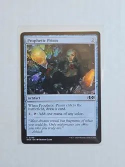 Prophetic Prism - Wilds of Eldraine - LP - MTG Magic - Common - Artifact - Image 1