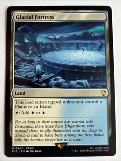 Glacial Fortress [FINAL FANTASY Commander] Magic MTG - Image 1