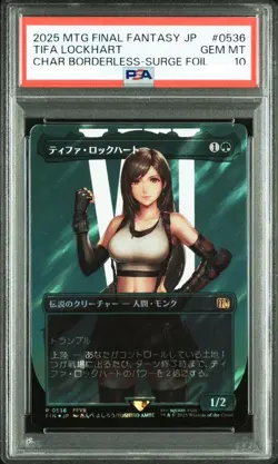 Psa10 Mtg Tifa Lockhart Surge Foil Ff - Image 1