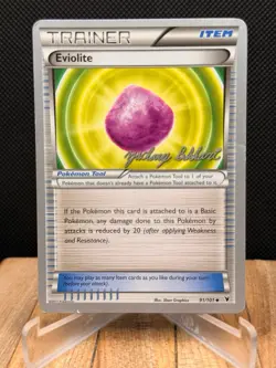 2012 Pokemon World Championships Decks - Eviolite 91/101 - Zachary Bokhari - Image 1