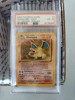 Carta Pokemon Charizard 1st Edition 1a Ed Set Base Psa 4 No Bgs Graad Cgc - Image 1