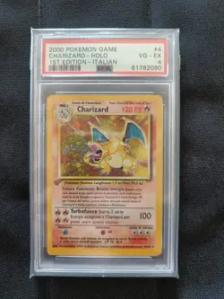 Carta Pokemon Charizard 1st Edition 1a Ed Set Base Psa 4 No Bgs Graad Cgc - Image 2