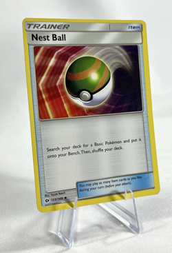 2017 Pokemon Trainer Nest Ball 123/149 Pokemon Sun & Moon - Image 2