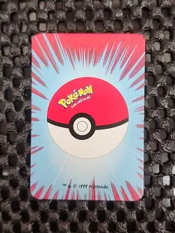 Tangela Pokemon 1999 Mini Deck Playing Cards 2.5x1.75in FIVE Of Spades Red Back - Image 2
