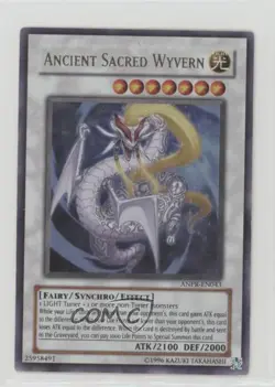 Ancient Sacred Wyvern (UR) 1st Ed. YuGiOh Prophecy #ANPR-EN043 2009 - Image 1