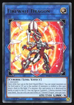 MGED-EN141 Firewall Dragon (ALT ART) Rare UNL Edition Near Mint YuGiOh TCG - Image 1