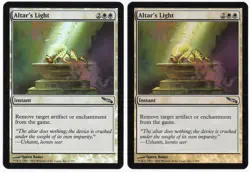 Altar's Light x2 2x 2003 Mirrodin FOIL White Uncommon Instant MTG NM AZ1 - Image 1