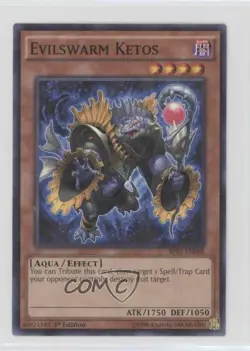 Evilswarm Ketos 1st Ed. Shatterfoil Rares YuGiOh Battle Pack 3: Monster League - Image 1