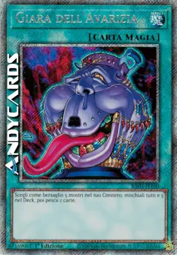 GIARA DELL'AVARIZIA (Pot Of Avarice) Segreta Platino • RA03 IT160 • 1Ed • Yugioh - Image 1