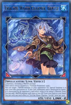 MGED-EN122 Eria the Water Charmer, Gentle Rare UNL Edition Near Mint YuGiOh TCG - Image 1