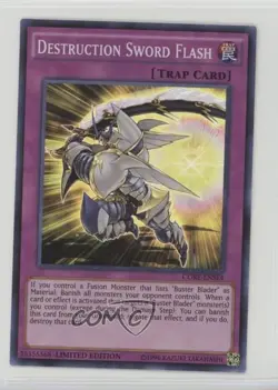 Destruction Sword Flash Limited Edition YuGiOh Clash of Rebellions #CORE-ENSE4 - Image 1