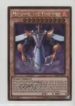 Metaion The Timelord Unlimited YuGiOh Premium Gold: Return of Gold #PGL2-EN034 - Image 1
