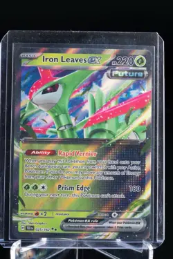 Iron Leaves ex 025/162 Temporal Forces Holo Pokemon Card NM - Image 1