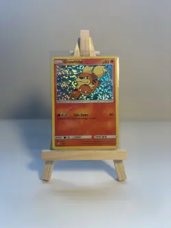 Pokemon TCG Growlithe McDonald's Promos 2018 1/12 Holo Card - Image 1