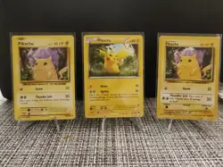 Pikachu - Base Lot 3 - Pokemon Card - LP - Image 1