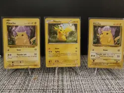 Pikachu - Base Lot 3 - Pokemon Card - LP - Image 2