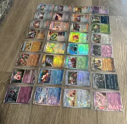 Pokemon Prismatic Evolutions Lot Of 32 Pokeball Cards M/NM All Cards Shown - Image 2