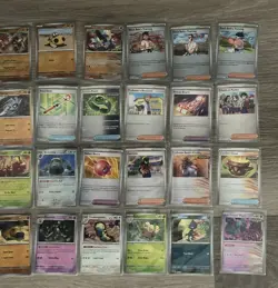 Pokemon Prismatic Evolutions Lot Of 32 Pokeball Cards M/NM All Cards Shown - Image 3