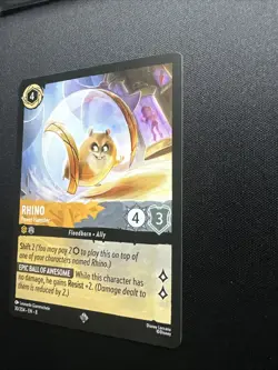 Rhino - Power Hamster 30/204 Reign of Jafar Regular Disney Lorcana Card NM - Image 2