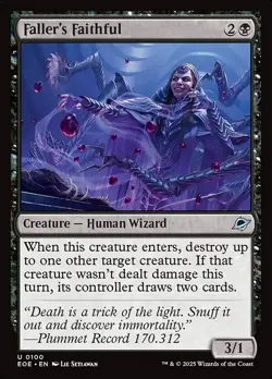 PRESALE 2x Faller's Faithful EOE NM MTG - Image 1