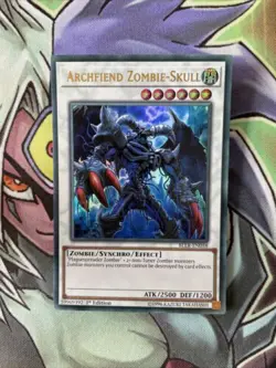 BLLR-EN058 Archfiend Zombie-Skull Ultra Rare 1st Edition NM Yugioh Card - Image 1