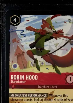 Robin Hood 118/204 - Sharpshooter Legendary Cold Shimmering Skies Disney Lorcana - Image 2