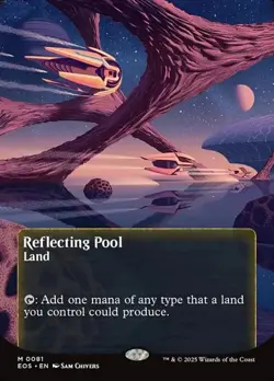 Reflecting Pool (#81) - Foil Extended Art EOS NM MTG - Image 1