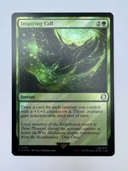 Inspiring Call - 0731. Surge Foil. 2024 Universes Beyond: Fallout. - Image 1