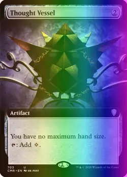 MTG Magic the Gathering Thought Vessel (703/794) Commander Legends LP FOIL - Image 1