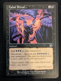 Cabal Ritual - Torment - NM - Magic the Gathering - MTG - Black - Image 1