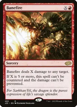 Banefire ~ Jumpstart 2022 [ NearMint ] [ Magic MTG ] - Image 1