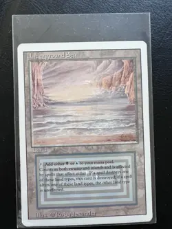 Underground Sea Dual Land MTG 3rd Edition - Image 1